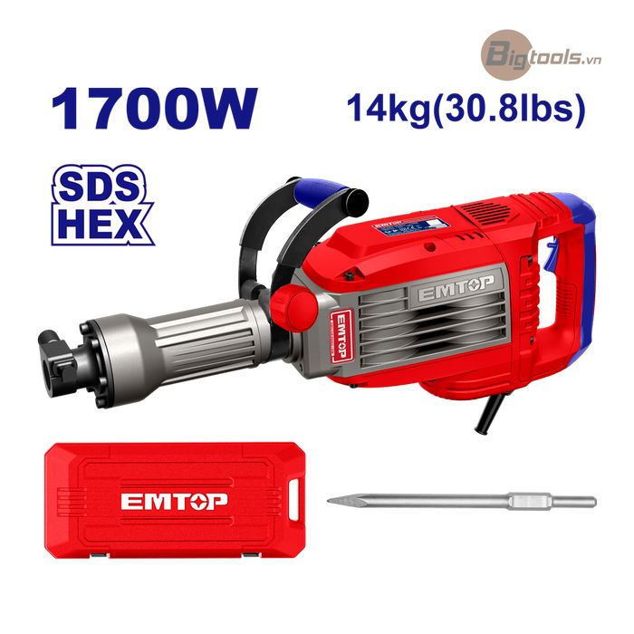 Máy đục 30mm EMTOP - EDBRH1703