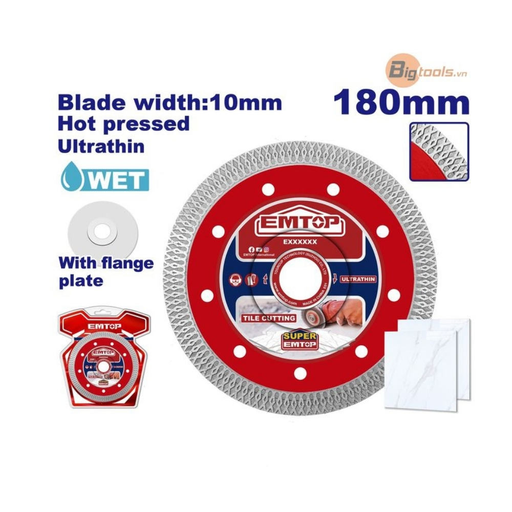 Đĩa kim cương siêu mỏng (Vành lưới) EMTOP - EDDCH81801