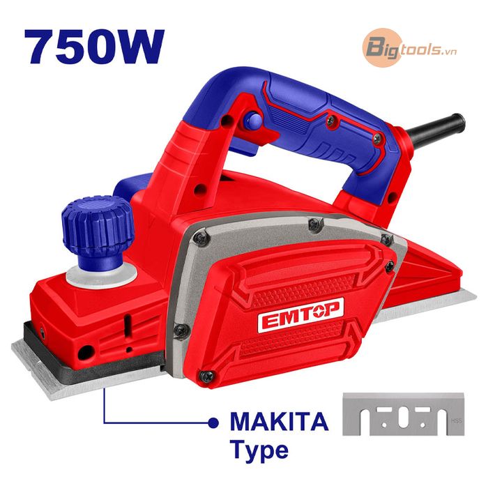 Máy bào gỗ điện EMTOP - EECR0751