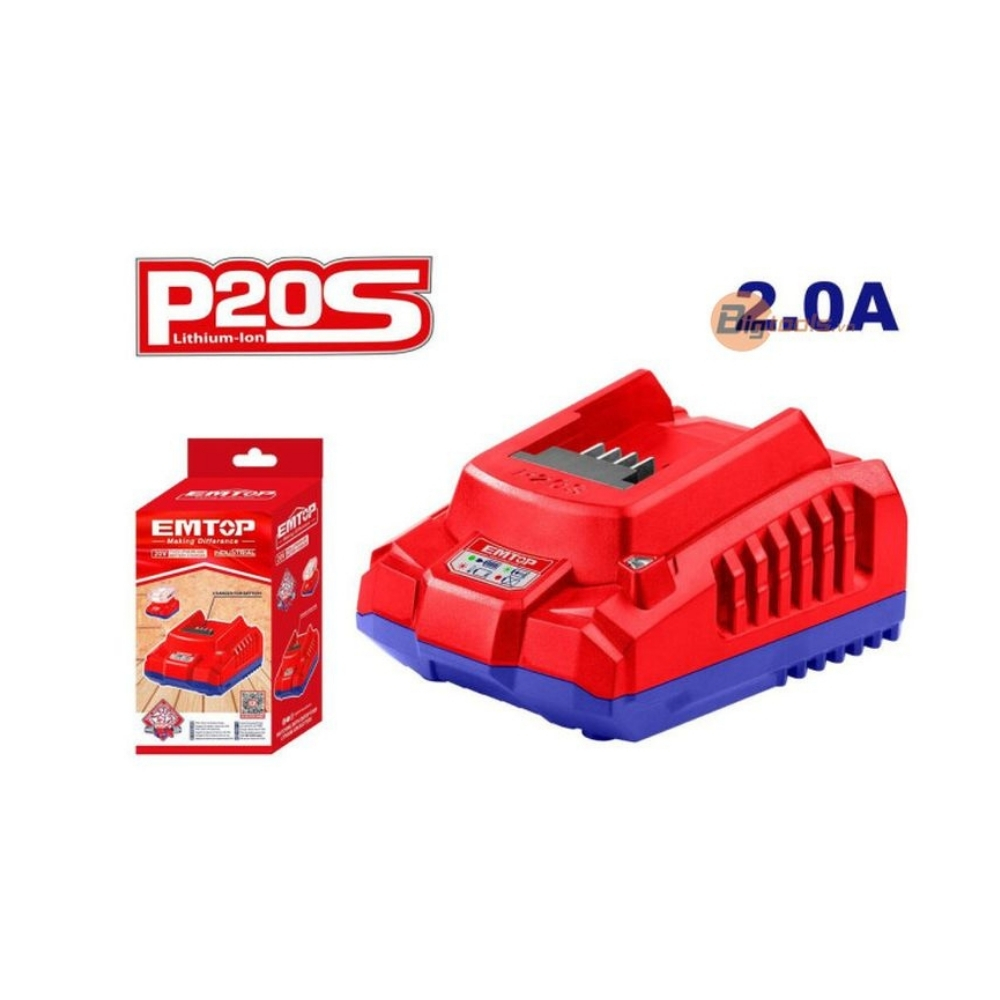 Cục sạc pin P20S  EMTOP - EFCR20200