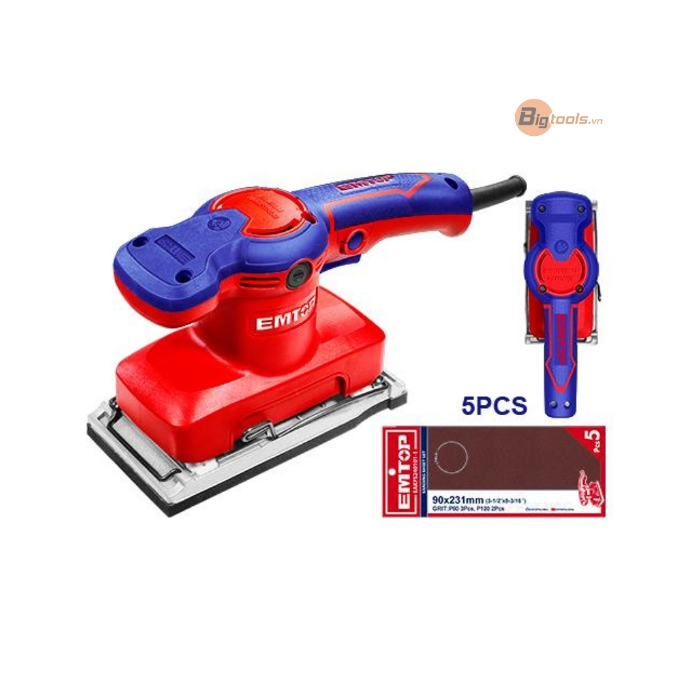 Máy chà nhám chữ nhật điện EMTOP - EFSR3201