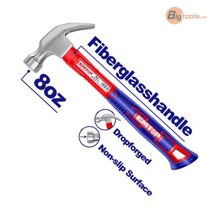 Búa nhổ đinh EMTOP - EHAMCH0801