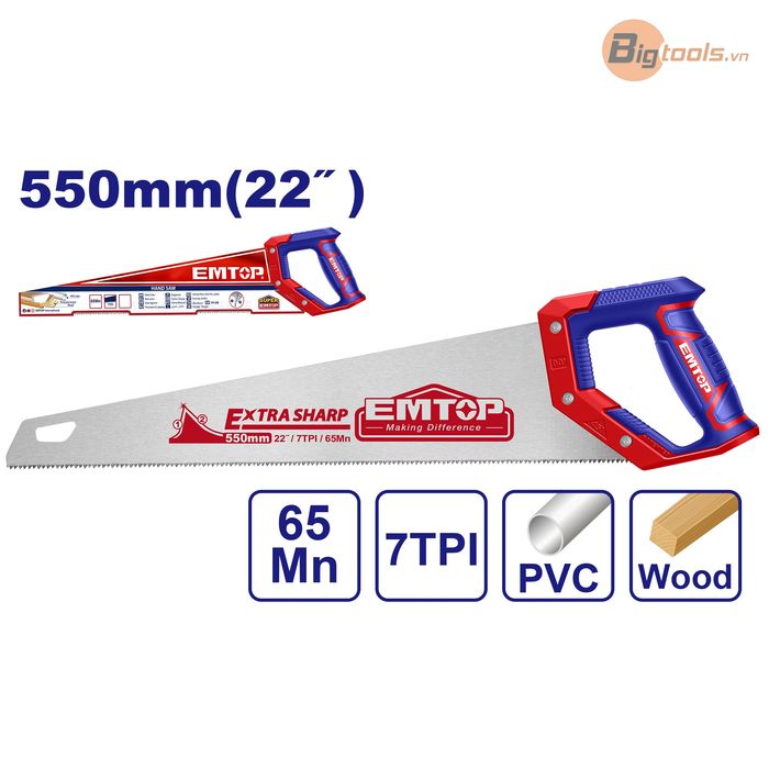 Cưa tay EMTOP - EHAS5502