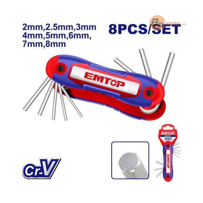 Chìa khóa lục giác EMTOP - EHKY4081