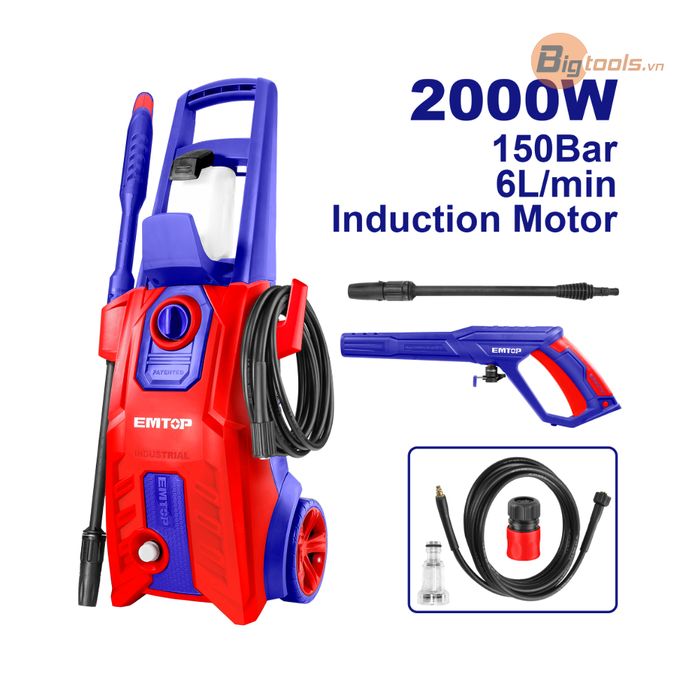 Máy rửa áp lực cao EMTOP - EHPW2001