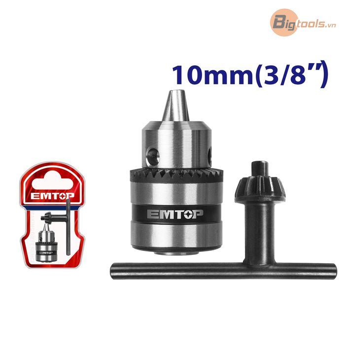 Đầu kẹp 10mm (sử dụng cho máy khoan điện) EMTOP - EKCK1001