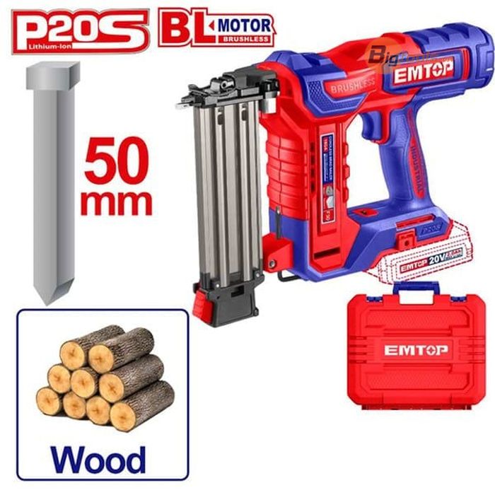Thân máy bắn đinh gỗ pin  EMTOP - ELBNLI5005