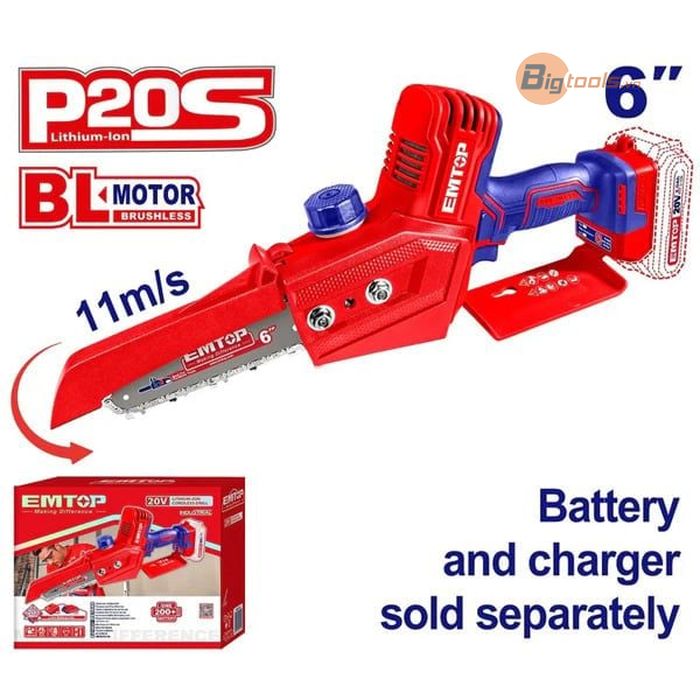 Thân máy cưa xích pin  EMTOP - ELGA2068