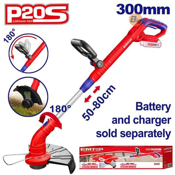 Thân máy cắt cỏ pin EMTOP - ELGT20018