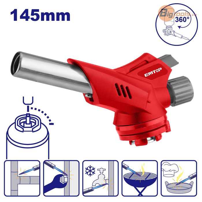 Súng khò EMTOP - EMFG1604