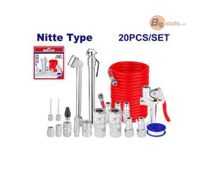 Bộ 20 chi tiết súng thổi khí EMTOP - EMQP9433