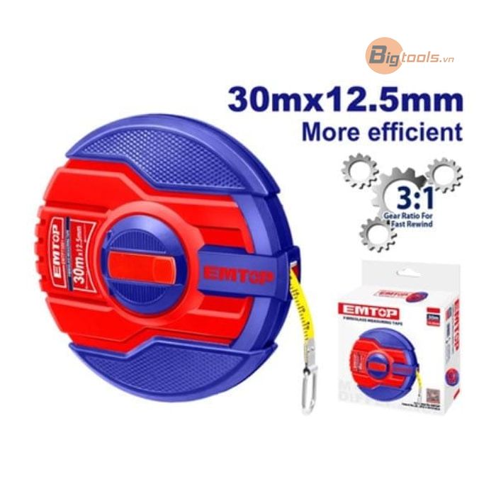 Thước dây 30m EMTOP - EMTP83001