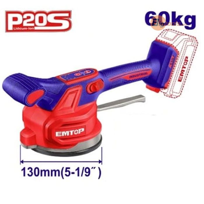 Thân máy rung hít gạch pin EMTOP - EMTVM2001