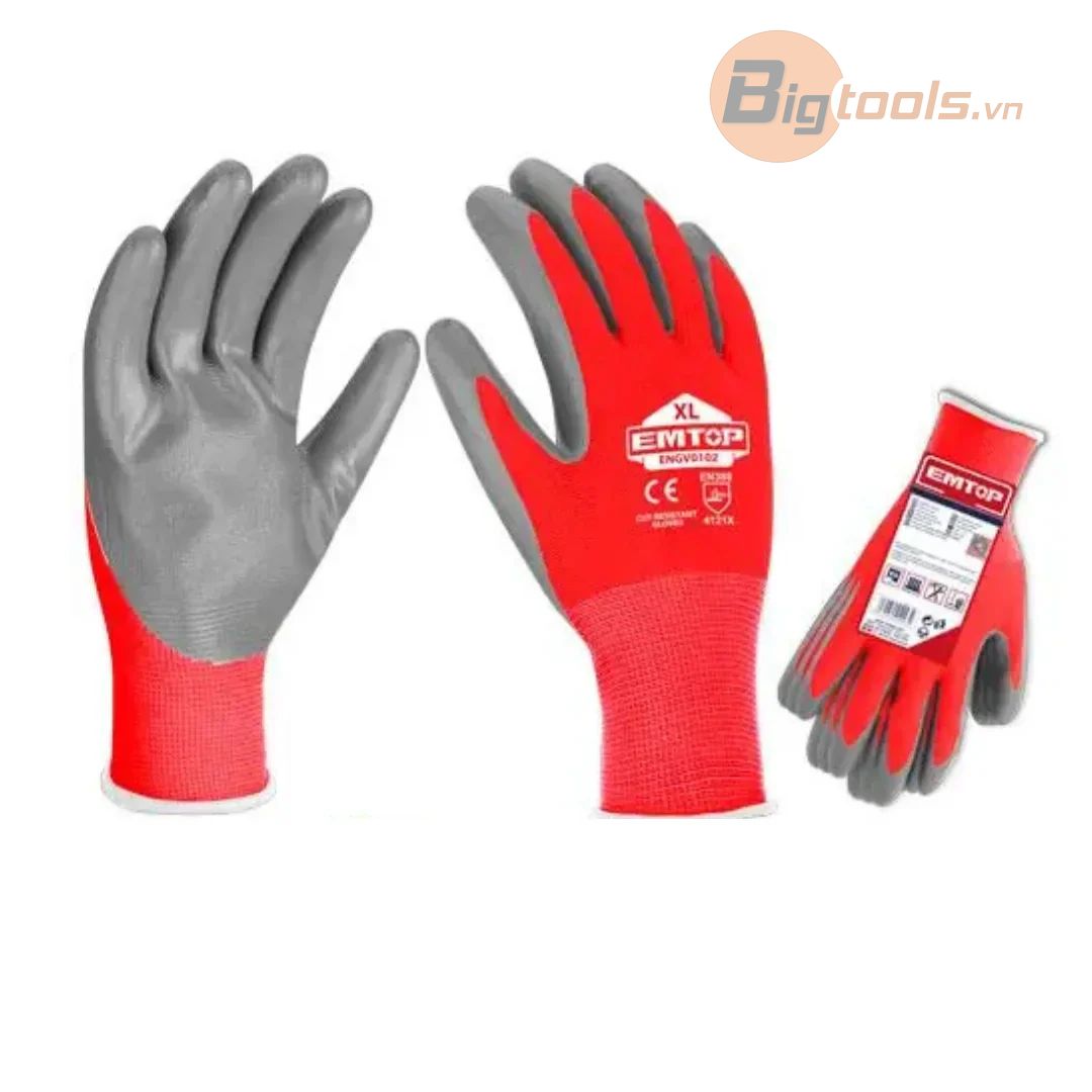 Găng tay Nitrile EMTOP - ENGV0102