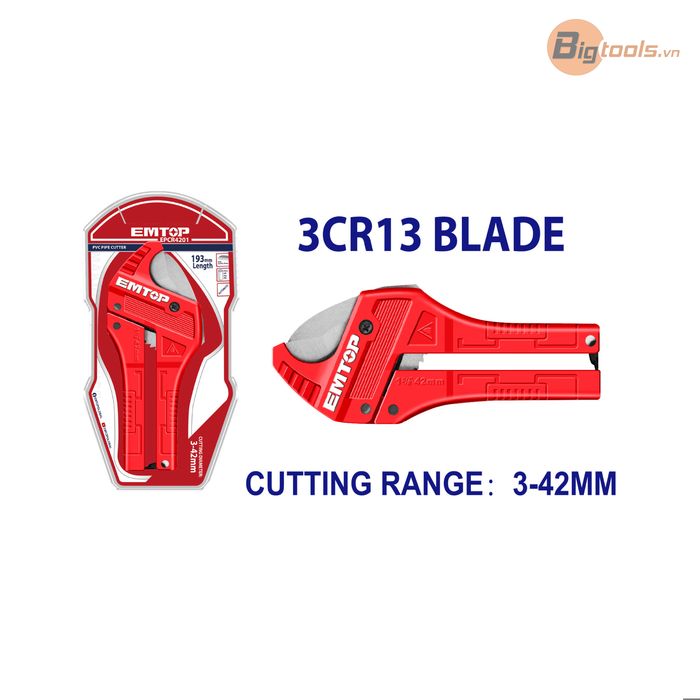 Kéo cắt ống nhựa PVC EMTOP - EPCR4201
