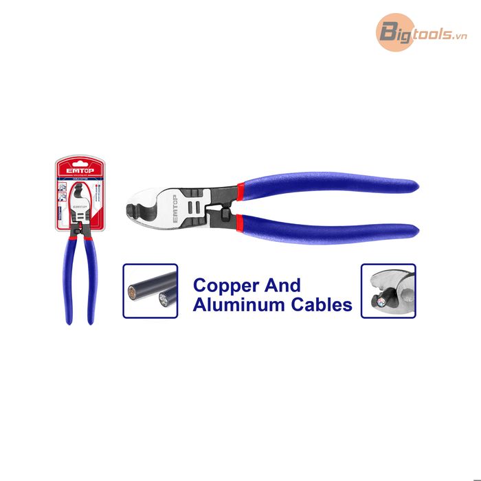Kìm cắt cáp EMTOP - EPLRCB0821