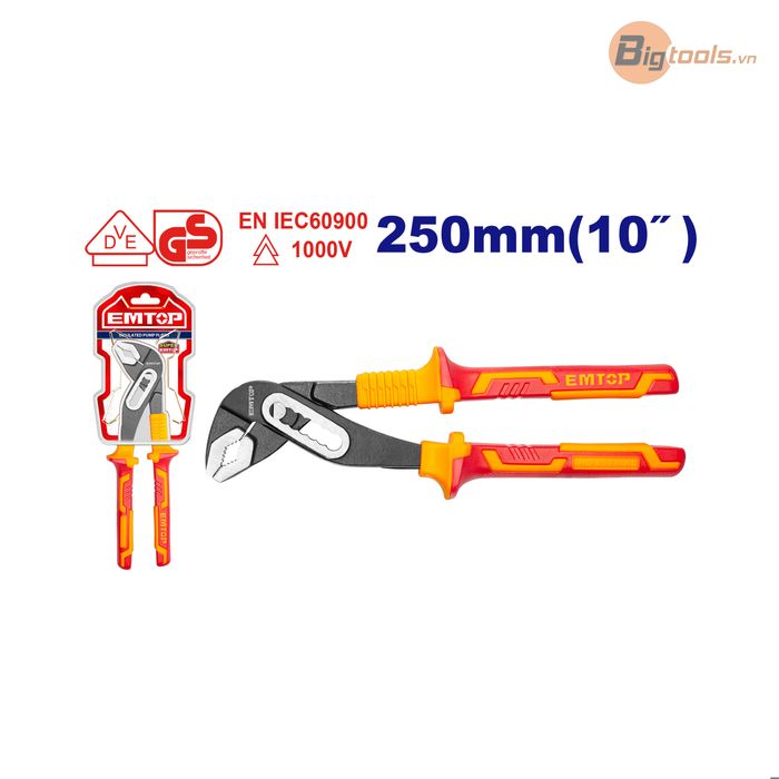 Kìm bơm cách điện EMTOP - EPLRP1031