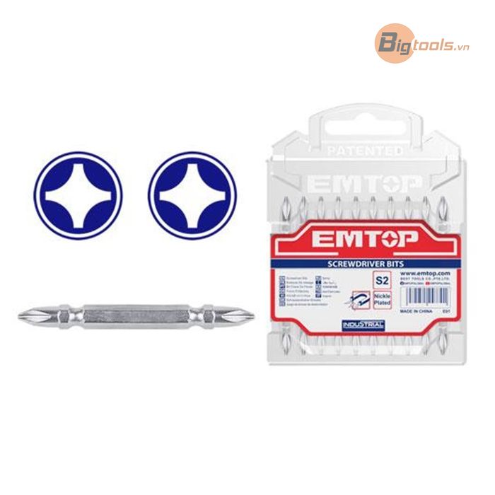 Mũi bắt vít 2 đầu EMTOP - ESBTPH2233