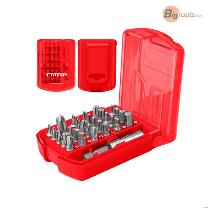 Bộ 30 đầu tua vít EMTOP - ESDB08301