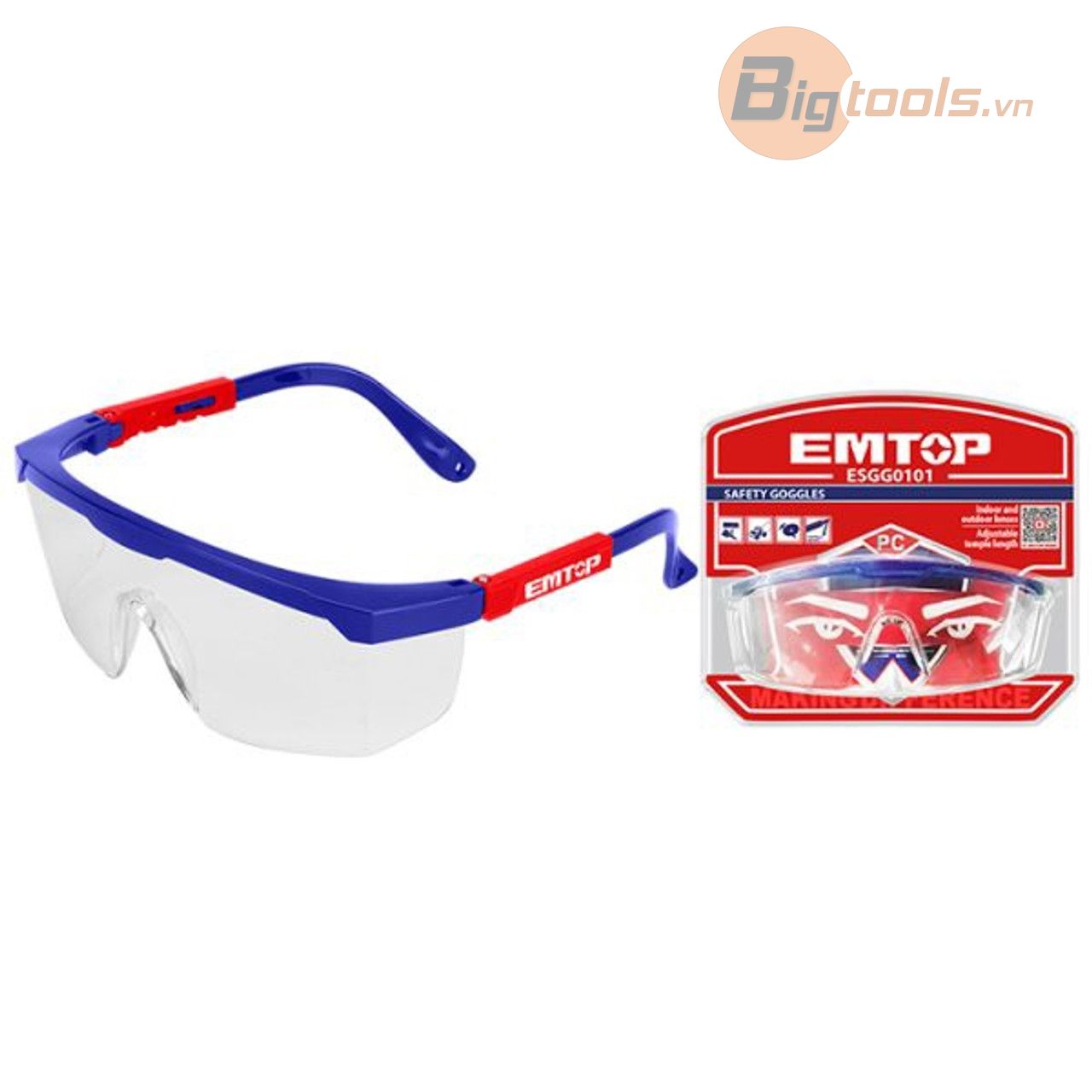 Kính bảo hộ EMTOP - ESGG0101