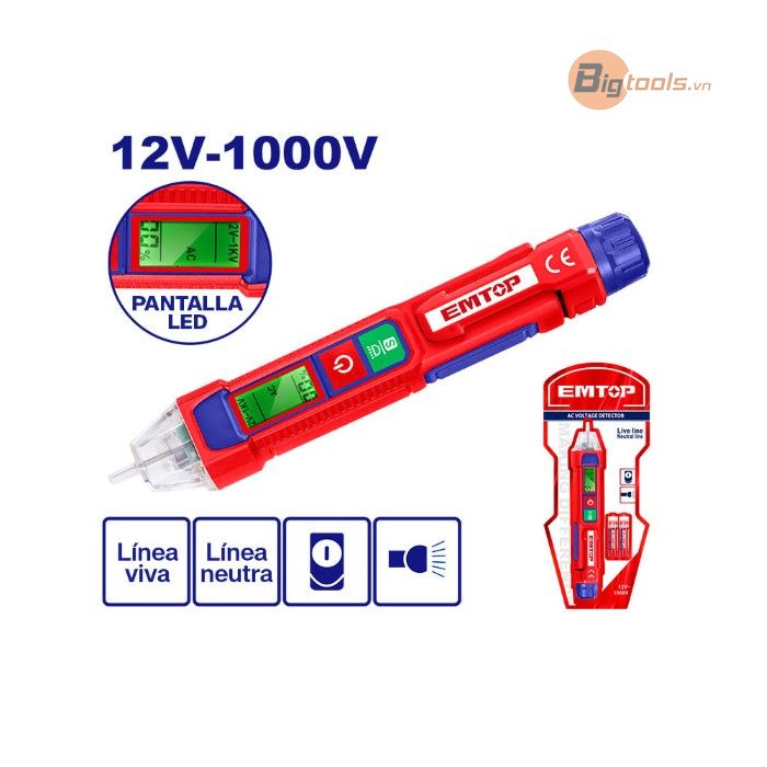 Máy dò điện áp AC EMTOP - ETPL100091