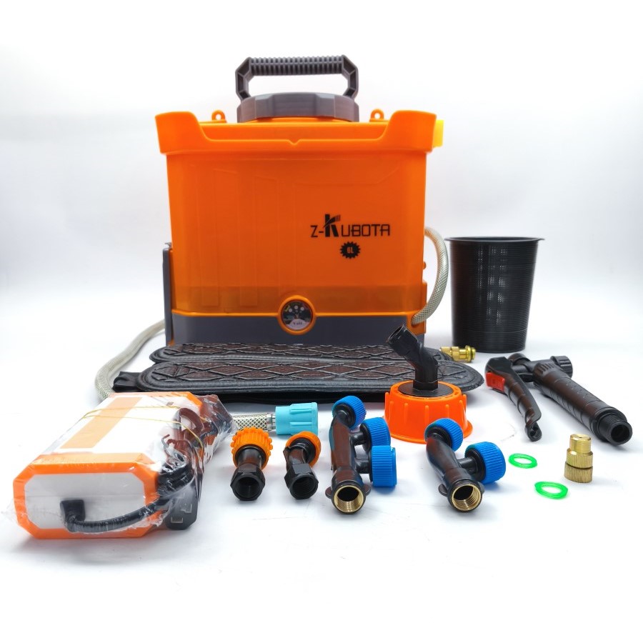 Bình xịt điện Z-KUBOTA 12V 9Ah - Dung tích bình nước 6 lít - 8 lít - 10 lít