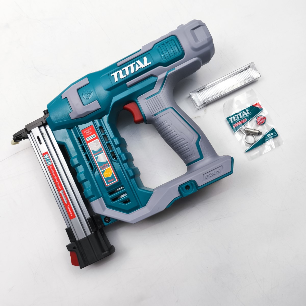 Máy bắn đinh bê tông không chổi than dùng pin 20V TOTAL - TCSTLI3805