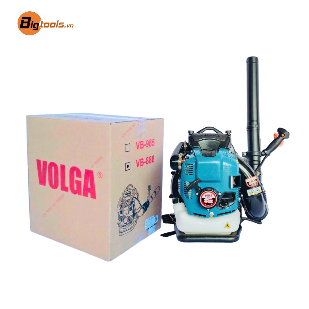 Máy thổi lá dùng xăng 4 thì VOLGA VB-888 và hộp