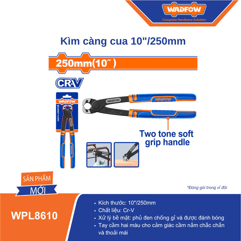 Kìm càng cua 10250mm WADFOW - WPL8610