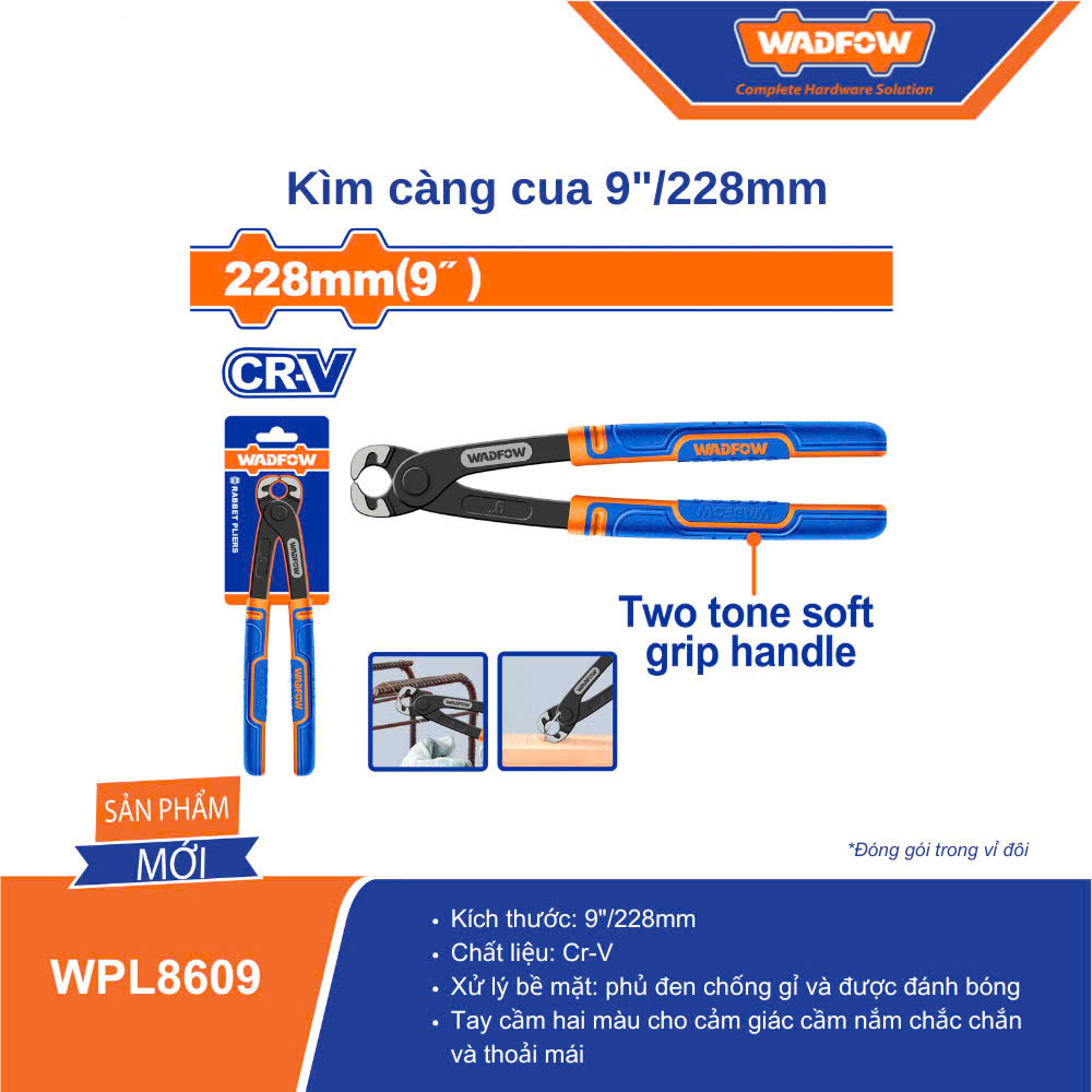 Kìm càng cua 9228mm WADFOW - WPL8609