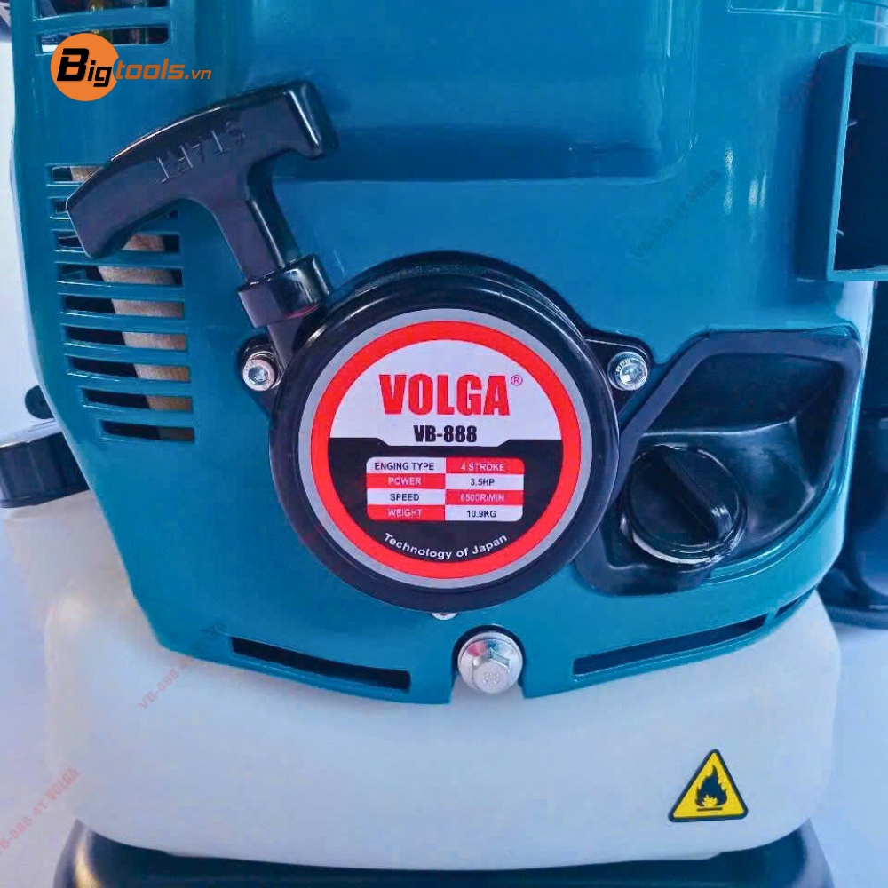 thân máy Máy thổi lá dùng xăng 4 thì VOLGA VB-888 (2.6Kw)