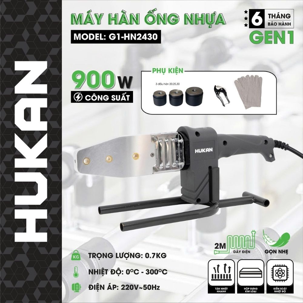 Máy Hàn Nhiệt Ống G1-HN2430 GEN 1 900W