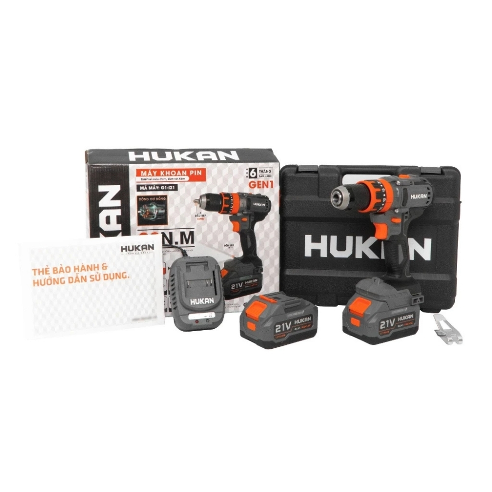 hộp và Máy Khoan Pin 13mm G1-I21 GEN 1 90Nm