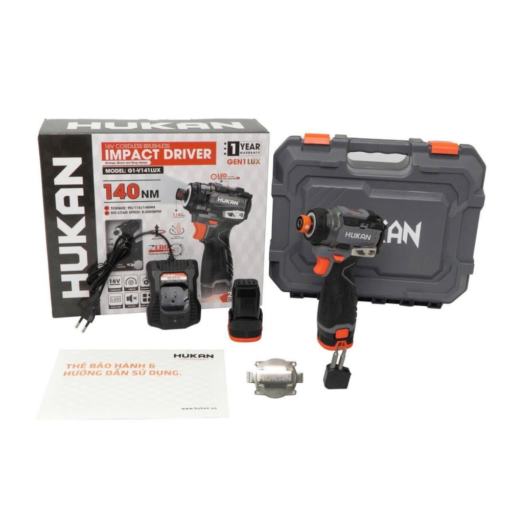 Hộp và Máy Chuyên Vít G1-V141LUX GEN 1 LUX 16V