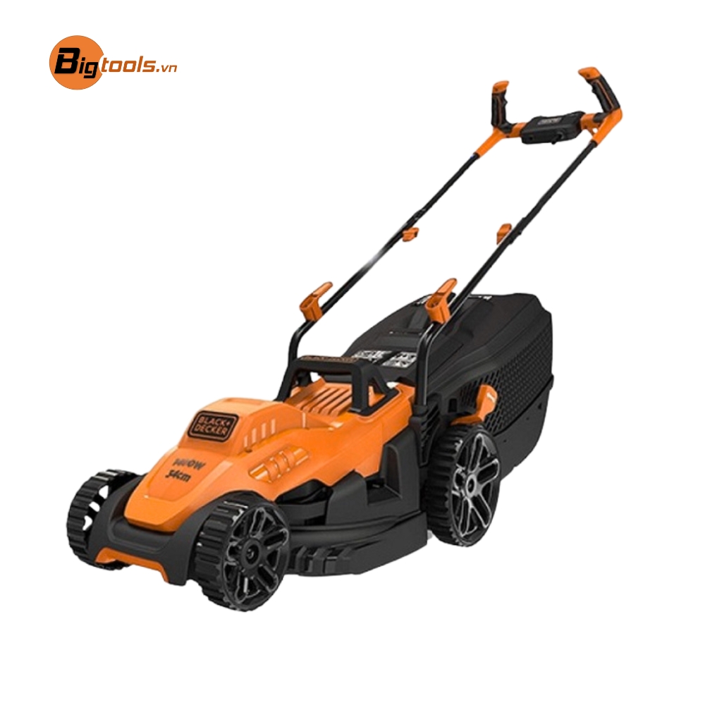 Máy cắt cỏ xe đẩy sân vườn 1400W-34mm B&D BEMW461BH-B1