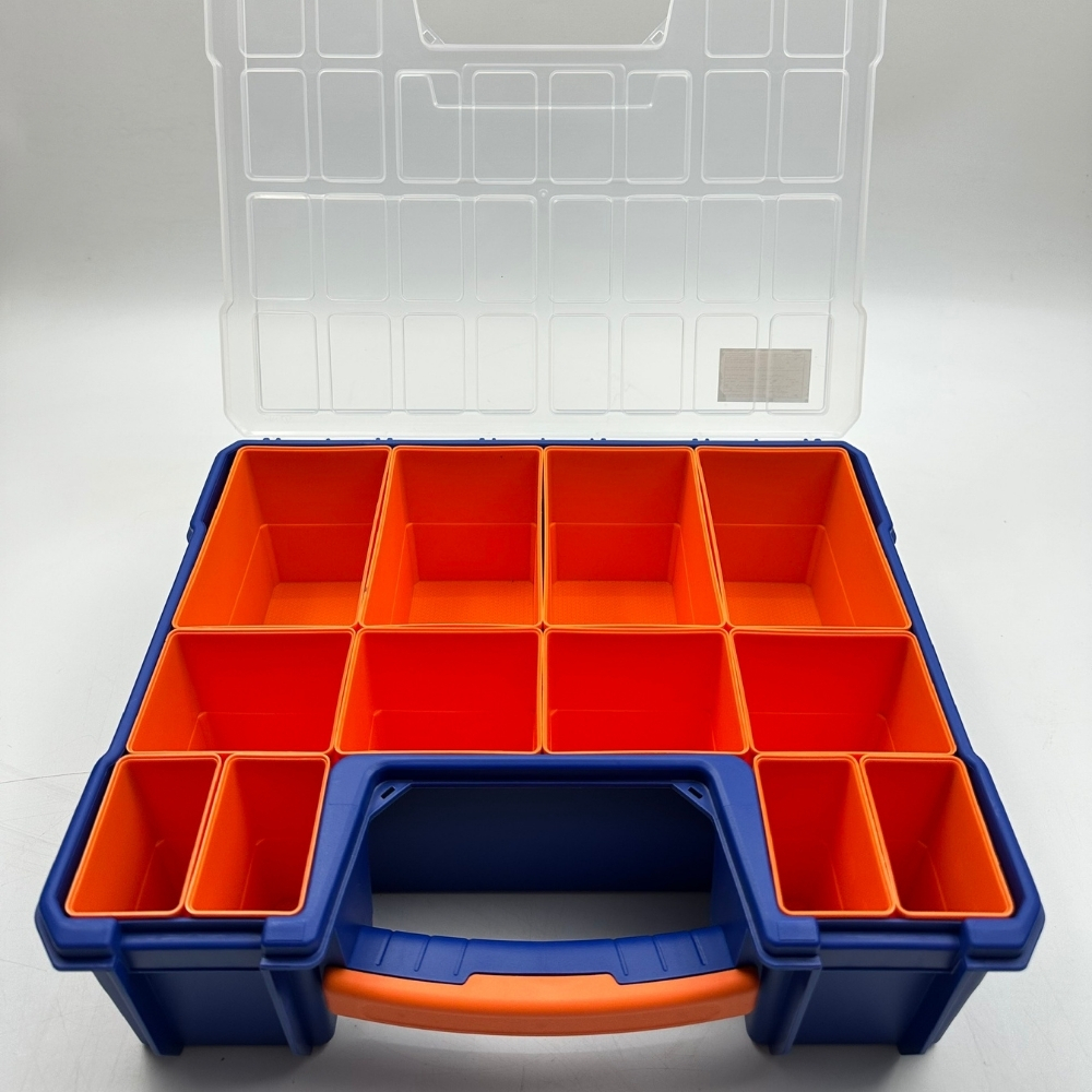 13.5" Hộp đựng đồ nghề nhiều ngăn Chống va đập  Wadfow WTB1322