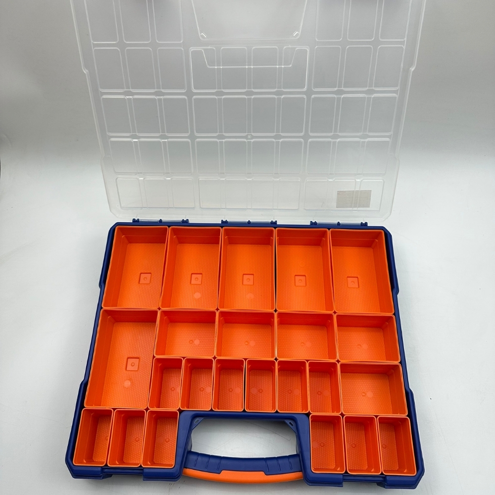 16.5" Hộp đựng đồ nghề nhiều ngăn Chống va đập Wadfow WTB1611