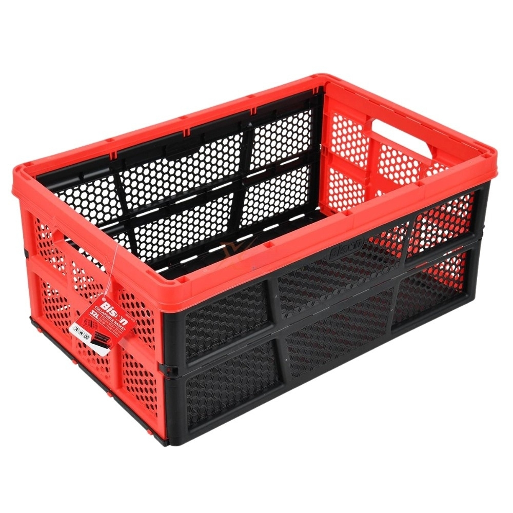 Rổ Nhựa Gấp Gọn Bison BS011055 32L Nhựa Cao Cấp Siêu Bền