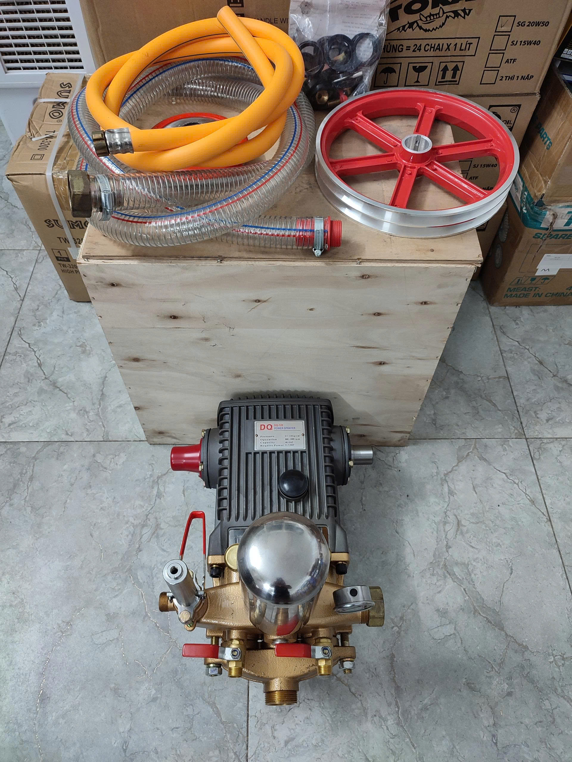 Đầu phun áp lực DQ120 (7Hp)