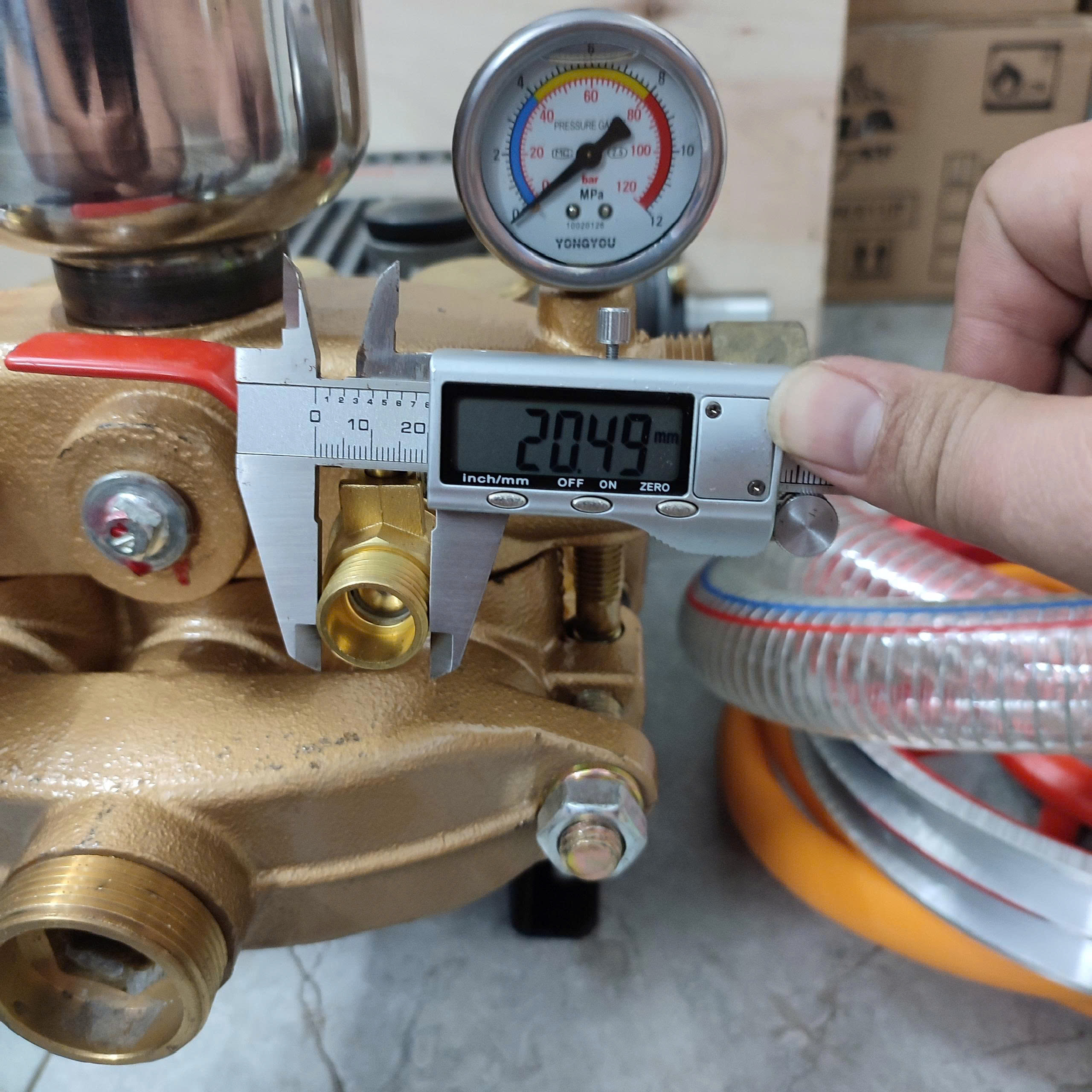 Đầu phun áp lực DQ120 (7Hp)