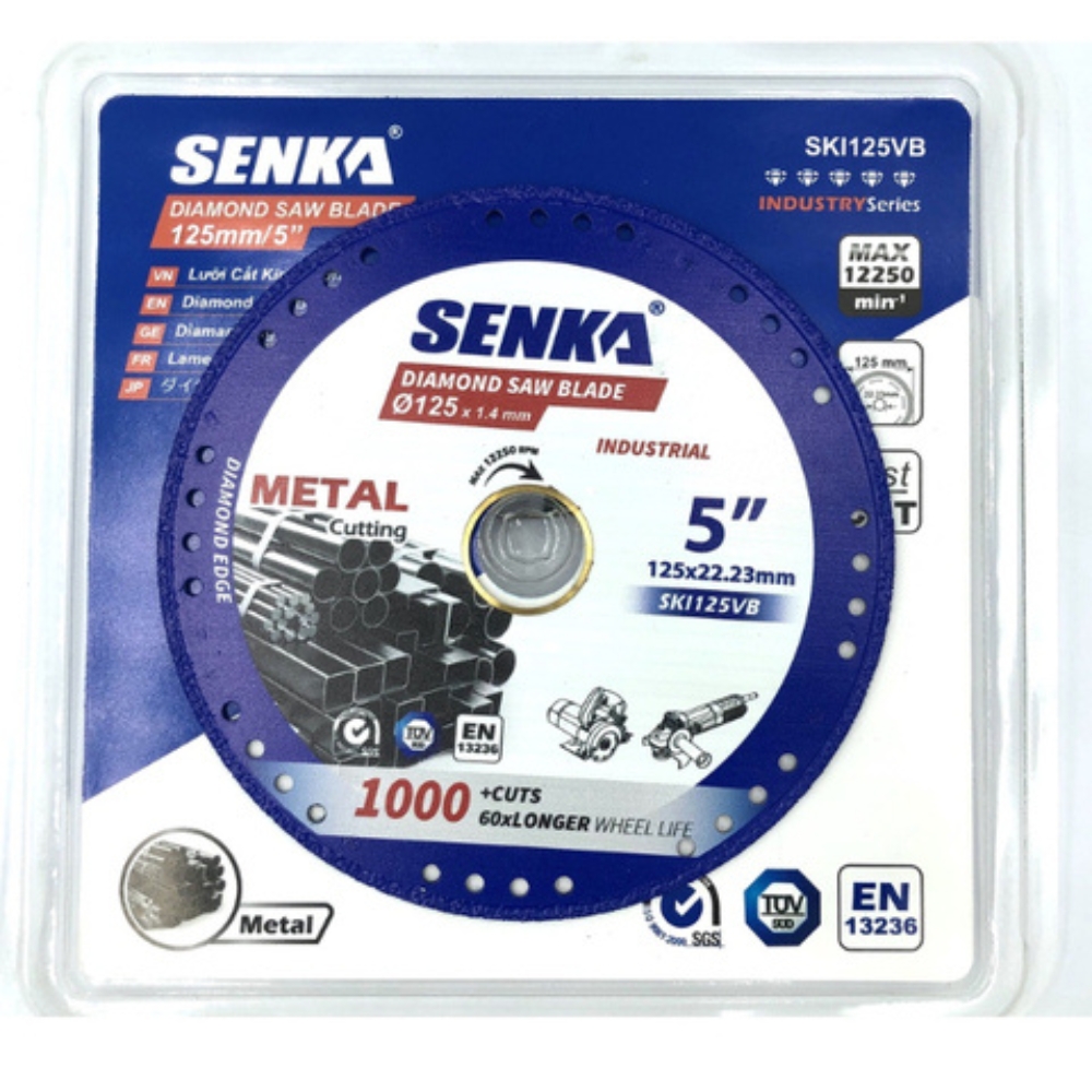 Lưỡi Cắt Sắt Hợp Kim SENKA  Ø105mm Đến Ø350mm