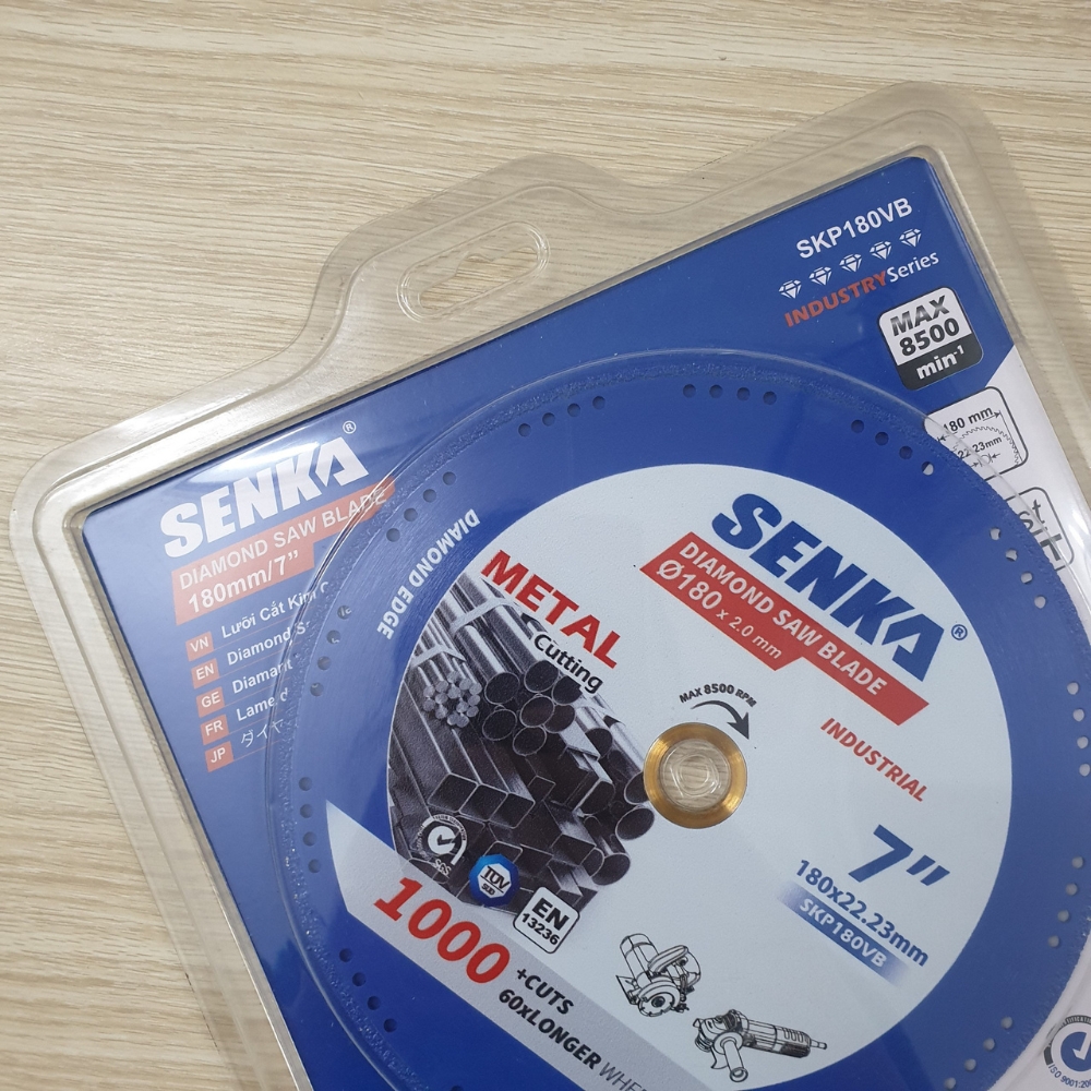 Lưỡi Cắt Sắt Hợp Kim SENKA  Ø105mm Đến Ø350mm