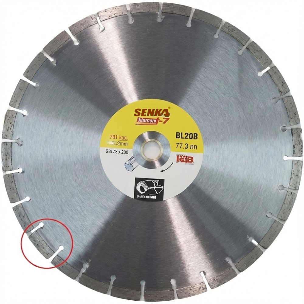Lưỡi Cắt Đa Năng Senka - Răng Nhuyễn, Răng X Phi 105mm Tới Phi 400mm