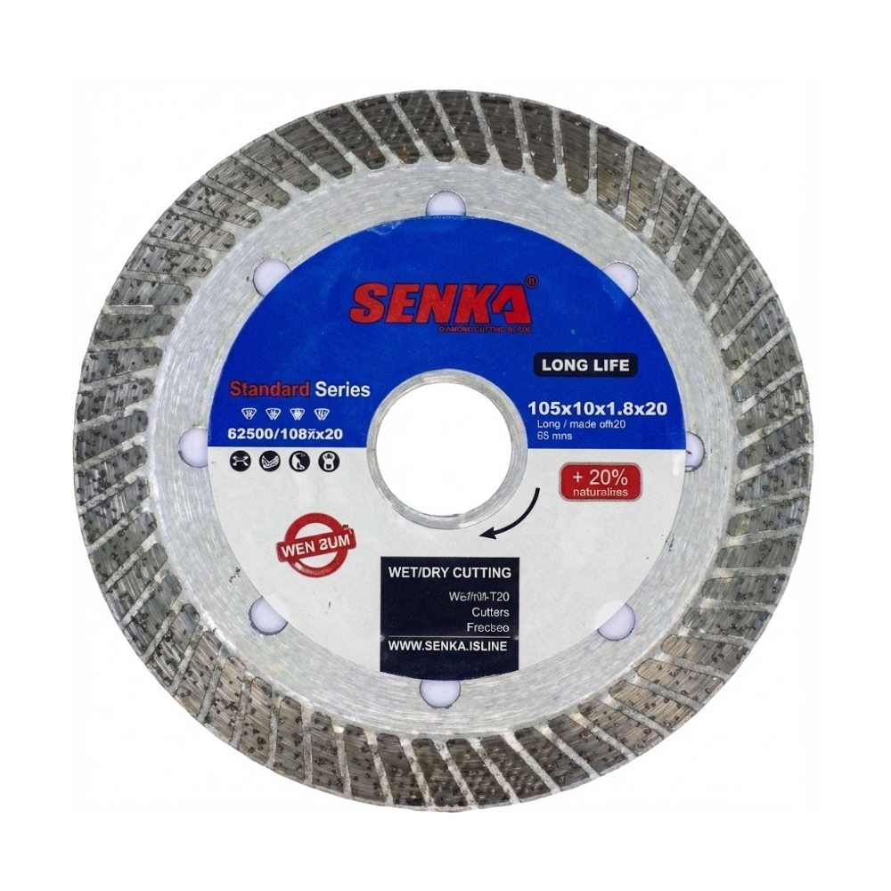 Lưỡi Cắt Đa Năng Senka - Răng Nhuyễn, Răng X Phi 105mm Tới Phi 400mm