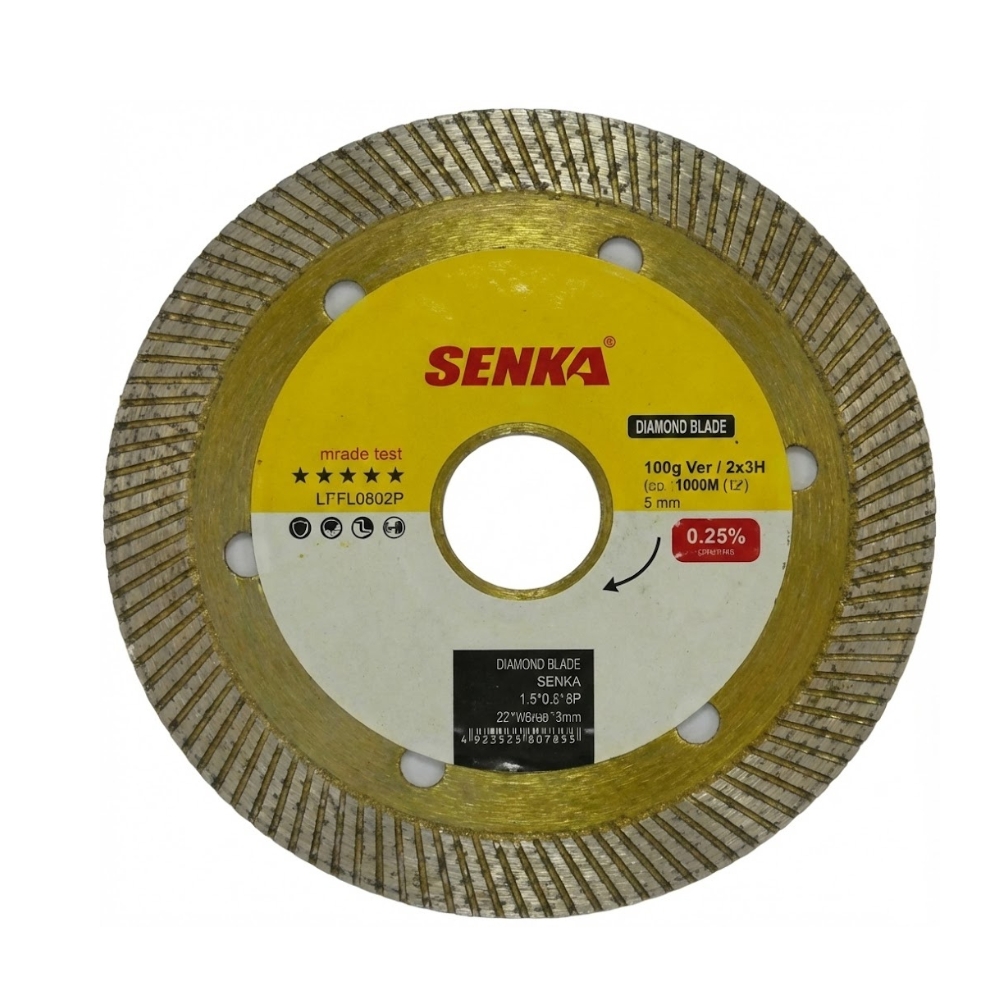 Lưỡi Cắt Đa Năng Senka - Răng Nhuyễn, Răng X Phi 105mm Tới Phi 400mm