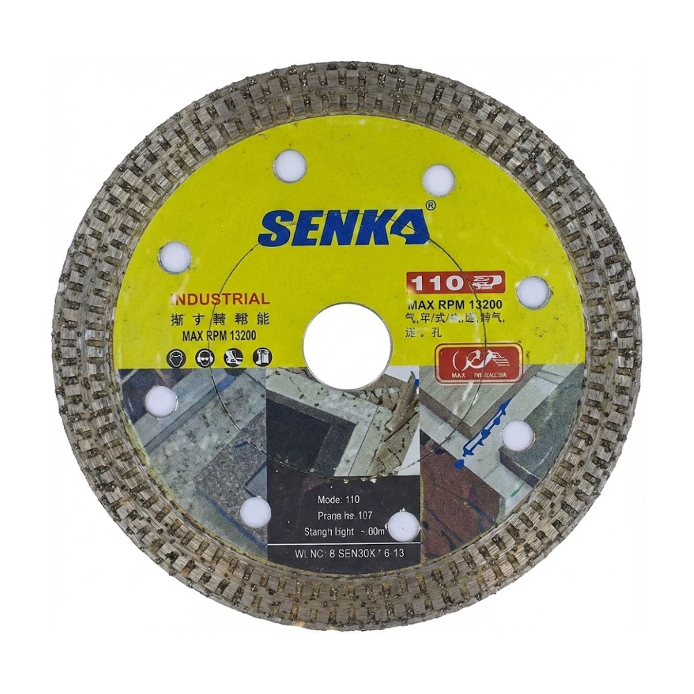 Lưỡi Cắt Đa Năng Senka - Răng Nhuyễn, Răng X Phi 105mm Tới Phi 400mm