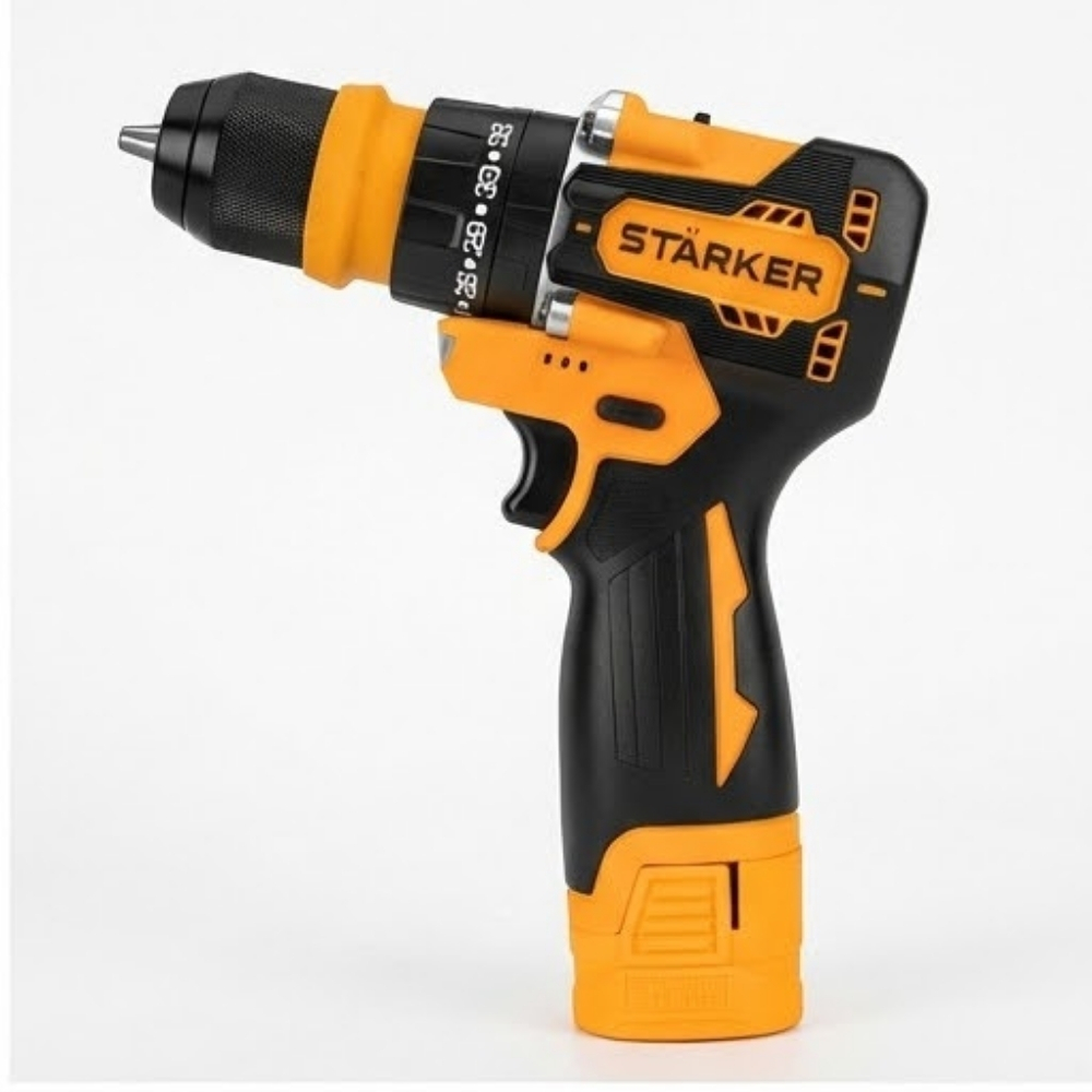 Bộ máy khoan 10mm STARKER 16,8Volt SK-904QUICK (Bộ 2 pin + Sạc)