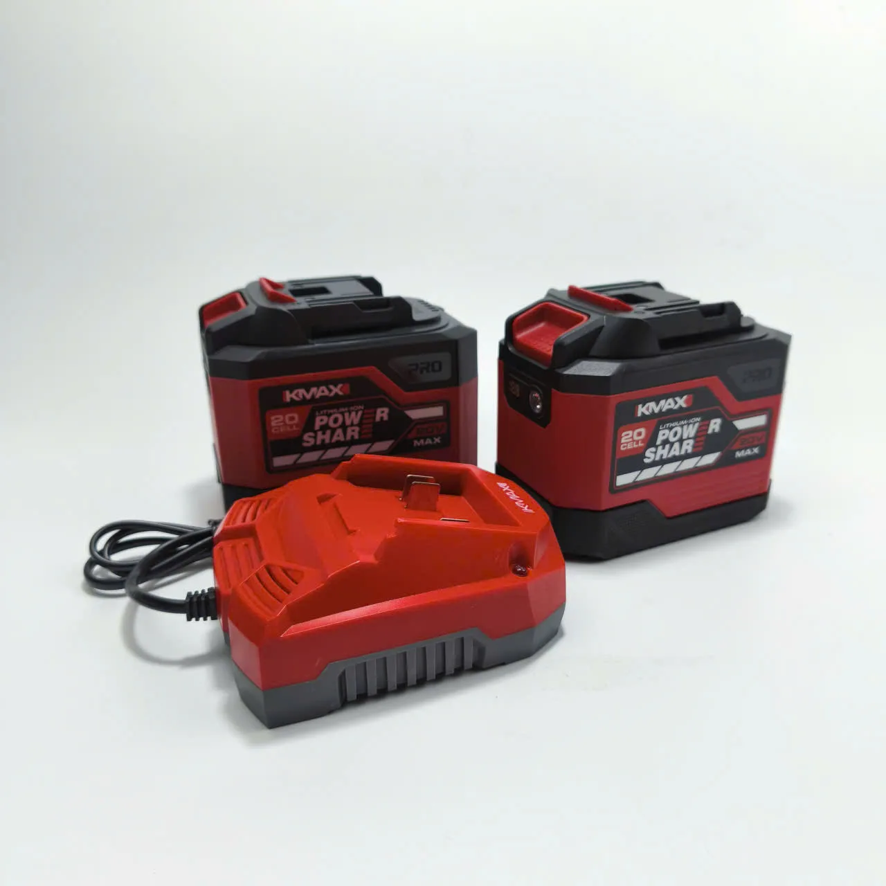  Bộ combo 2 pin 20 cell kèm 1 sạc K-MAX  KM-K20-SET23 