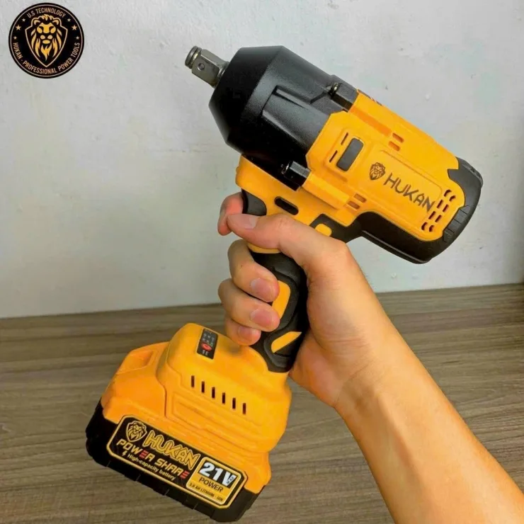 Máy Siết Bulong HUKAN HK-F90 21V 600N.m Không Chổi Than