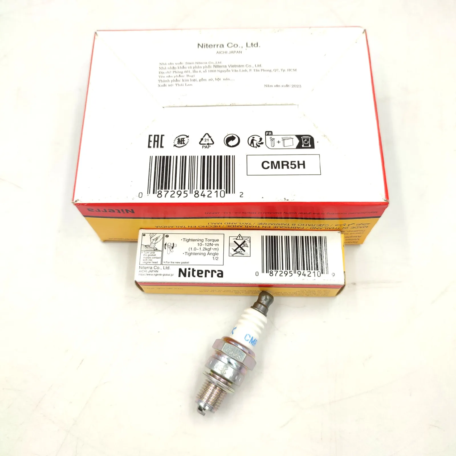 Bugi Máy Cắt Cỏ 4 Thì GX35 NGK CMR5H 94210 Thái Lan